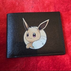 New eevee pokemon nintendo anime manga leather wallet
